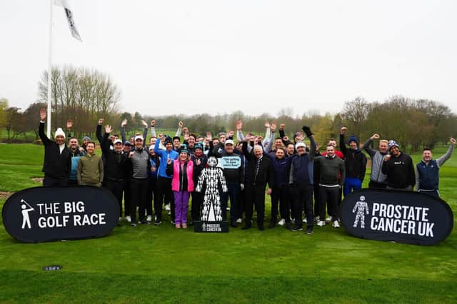 The Big Race in aid of Prostate Cancer UK was launched at The Belfry.