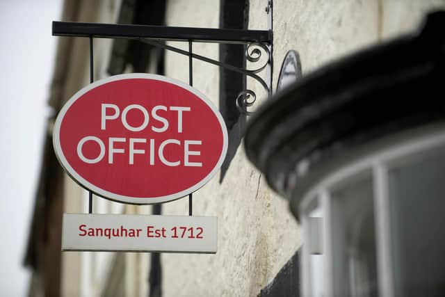 The world’s oldest post office, which opened in 1712 in Sanquhar, Dumfriesshire. Picture: Sandy Young/PA Wire