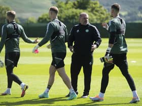 Celtic boss Ange Postecoglou.  (Photo by Craig Foy / SNS Group)