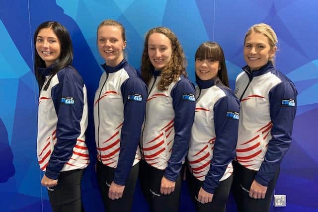 Scotland will be represented at the European Championships in Lillehammer by Eve Muirhead, Vicky Wright, Jen Dodds, Hailey Duff and Mili Smith. Picture: Graeme Hart/Perthshire Picture Agency