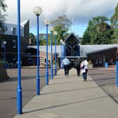 02/10/2012,  TSPL, Scotsman Publications, Evening News, Main Entrance to the   Heriot Watt University campus, Riccarton, Edinburgh. Picture Ian Rutherford