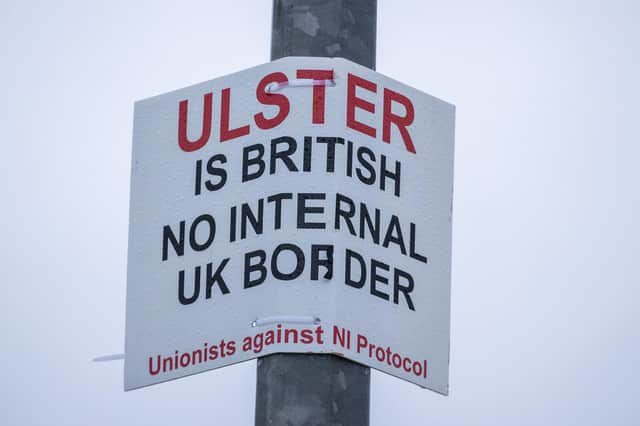 Tensions are growing over the Northern Ireland Protocol (Picture: Liam McBurney/PA)