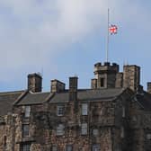 The Union flag flies at half mast over Edinburgh Castle (Photo: Andrew Milligan/PA Wire)