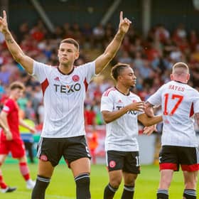Christian Ramirez was amongst the scorers in Aberdeen's thrashing of Stirling Albion (Photo by Roddy Scott / SNS Group)