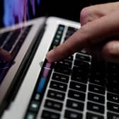 There has been a boom in fintech development as more people conduct their financial affairs digitally. Picture: AP Photo/Marcio Jose Sanchez