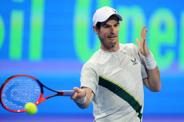 Andy Murray is back in action this week in Indian Wells.