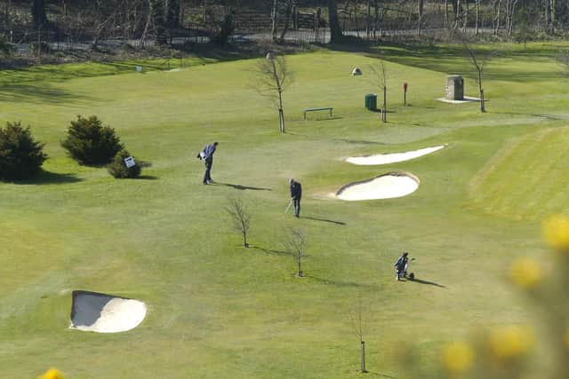 Merchants of Edinburgh Golf Club, next to Easter Craiglockhart Hill.