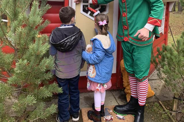 Santa's entertaining elves are on hand to make a Santa Weekend memorable for everyone at MacDonald Resort Aviemore. Pic: G Munro