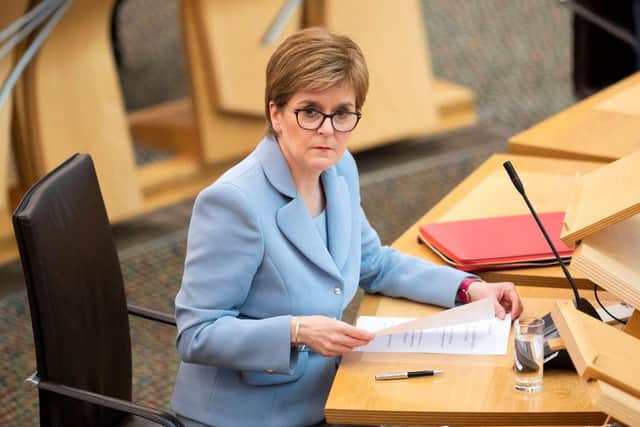 The First Minister, who trained as a lawyer, revealed she personally had changed her mind on the issue.