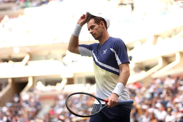 Andy Murray lost to Matteo Berrettini in the third round of the US Open.