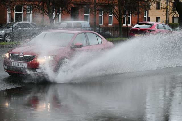 Flash floods could be more common in Glasgow as a result of climate change.