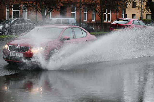Flash floods could be more common in Glasgow as a result of climate change.