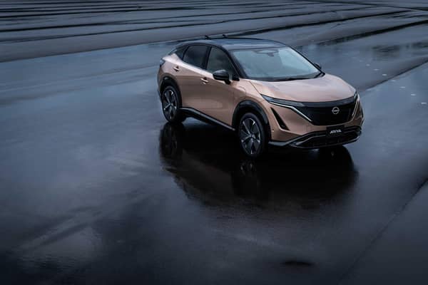 Nissan describes the Ariya as a ‘coupe crossover’
