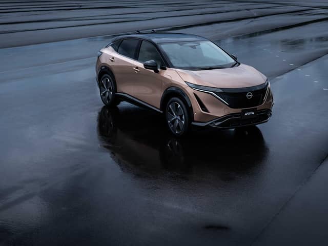 Nissan describes the Ariya as a ‘coupe crossover’