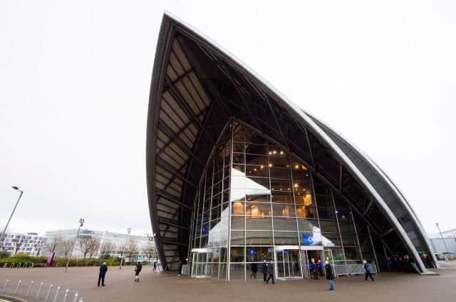 Rangers shareholders gathered at the Clyde Auditorium in Glasgow on Tuesday morning for the club's annual general meeting. (Photo by Ross MacDonald / SNS Group)