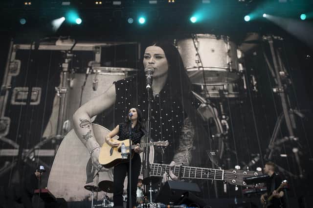 Amy Macdonald performing at the TRNSMT Festival at Glasgow Green in Glasgow. PIC: Lesley Martin/PA Wire