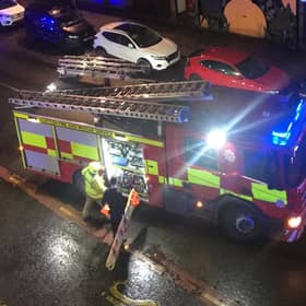 Locals saw a fire engine attending the incident on Duke Street.