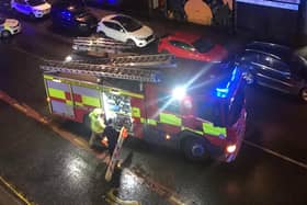 Locals saw a fire engine attending the incident on Duke Street.