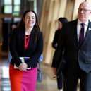 First Minister John Swinney and deputy Kate Forbes need to improve conditions for growth (Picture: Jeff J Mitchell/Getty Images)