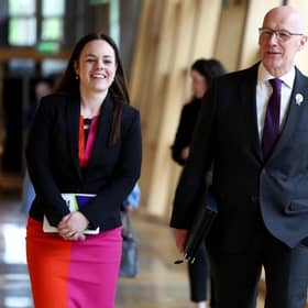 First Minister John Swinney and deputy Kate Forbes need to improve conditions for growth (Picture: Jeff J Mitchell/Getty Images)