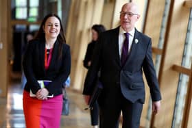 First Minister John Swinney and deputy Kate Forbes need to improve conditions for growth (Picture: Jeff J Mitchell/Getty Images)