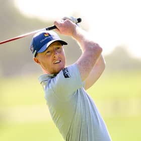 Craig Howie in action during the Rolex Challenge Tour Grand Final supported by the R&A 2023 at Club de Golf Alcanada in Mallorca in November. Picture: Angel Martinez/Getty Images.
