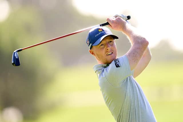 Craig Howie in action during the Rolex Challenge Tour Grand Final supported by the R&A 2023 at Club de Golf Alcanada in Mallorca in November. Picture: Angel Martinez/Getty Images.