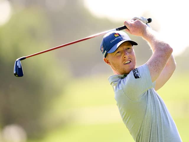 Craig Howie in action during the Rolex Challenge Tour Grand Final supported by the R&A 2023 at Club de Golf Alcanada in Mallorca in November. Picture: Angel Martinez/Getty Images.