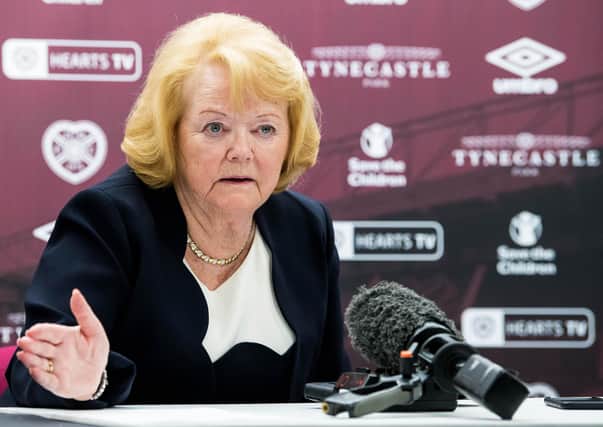 Hearts owner Ann Budge is prepared for a legal fight.
