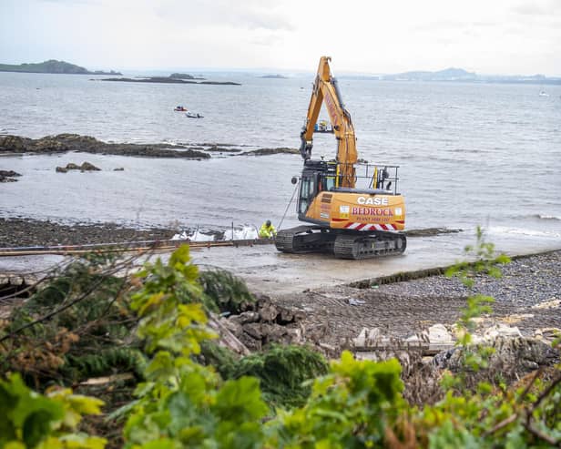 Dalgety Bay radiation clean-up has concluded (Pic: Lisa Ferguson)