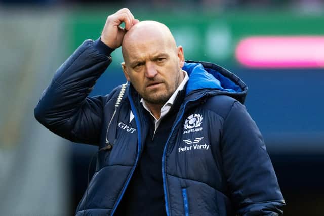 Scotland head coach Gregor Townsend's Twitter account has been hacked. (Photo by Ross Parker / SNS Group)