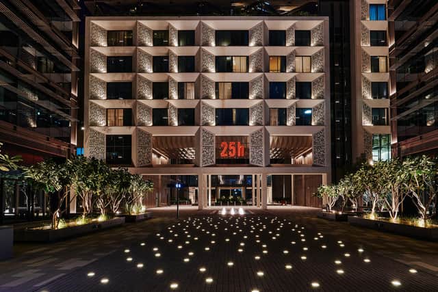The 25hours Dubai One Central hotel.