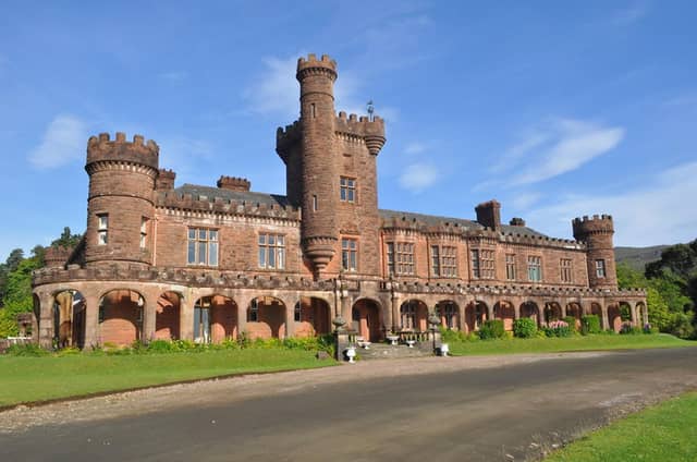Kinloch Castle on the Isle of Rum is for sale for £1. PIC: geograph.org/Ijonas Kisselbach.
