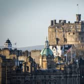 Normally a tourist magnet, Edinburgh Castle saw a massive drop in visitor numbers.
