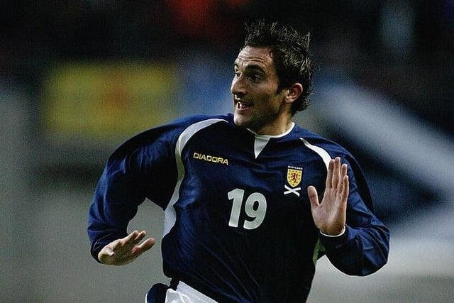 The former Kilmarnock man played once for Scotland, earning his cap during a game against Denmark in 2004.