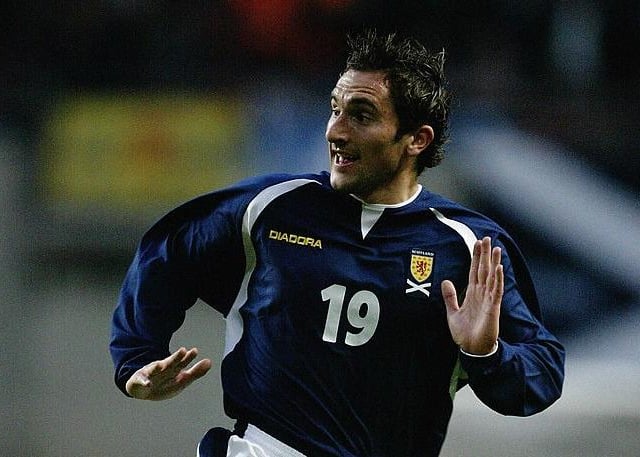 The former Kilmarnock man played once for Scotland, earning his cap during a game against Denmark in 2004.