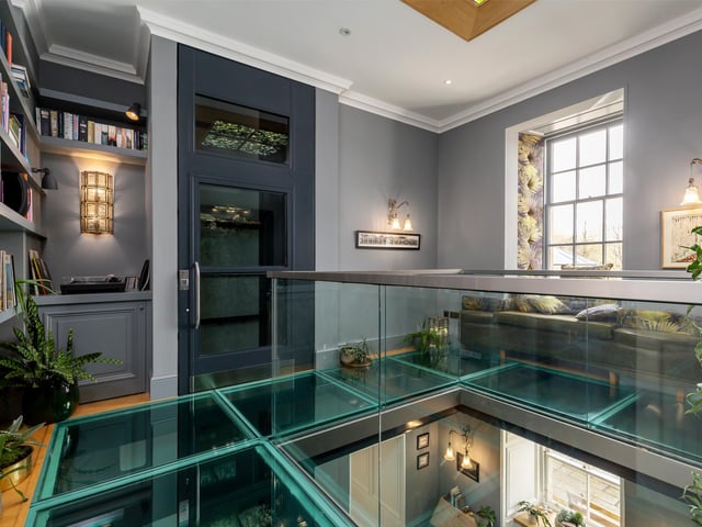The property features high-quality fittings and has been fully refurbished.