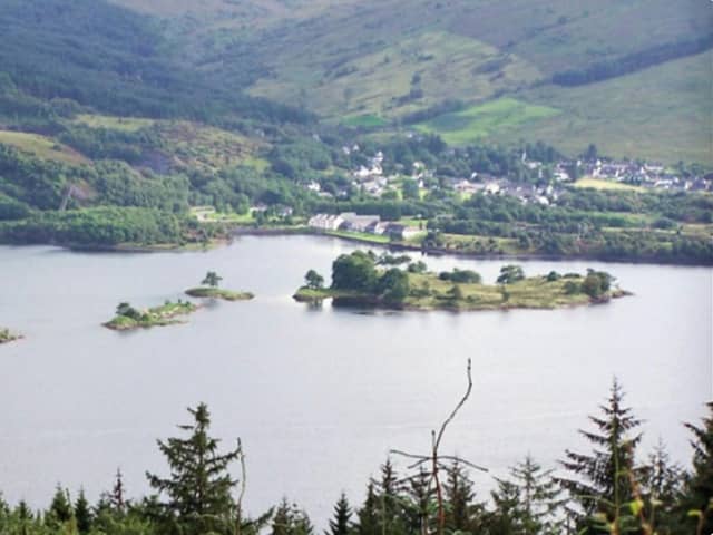 Eilean Munde in Loch Leven (on the far right) where clans took the bodies of their kin for burial. PIC:  geograph.org/Richard Dorrell