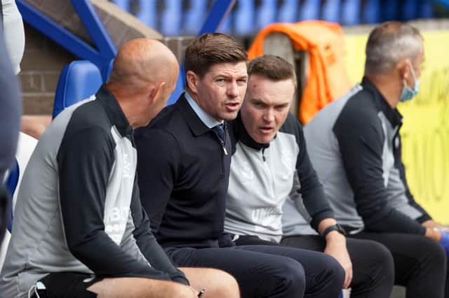 Rangers manager Steven Gerrard has some decisions to make.