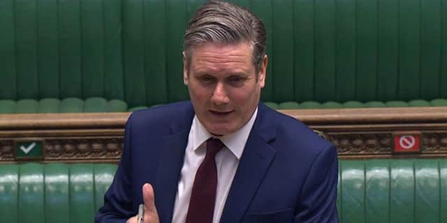 Sir Keir Starmer will not face Prime Minister Boris Johnson this Wednesday (Parliament Live)