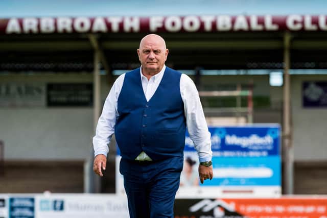 Arbroath manager Dick Campbell has slammed the Super League idea. Picture: SNS
