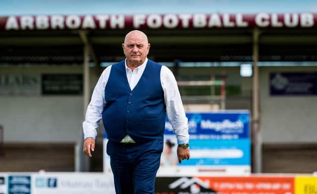 Arbroath manager Dick Campbell has slammed the Super League idea. Picture: SNS