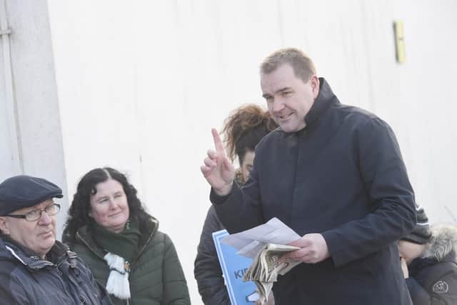 Labour's Neil Findlay asked Nicola Sturgeon in May last year why patients were being sent from hospitals to care homes without establishing whether they had Covid (Picture: Greg Macvean)