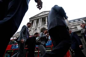 In November, the Bank of England added another £150bn to its QE programme, notes Duffy. Picture: Dan Istitene/Getty Images.