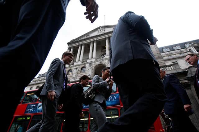 In November, the Bank of England added another £150bn to its QE programme, notes Duffy. Picture: Dan Istitene/Getty Images.