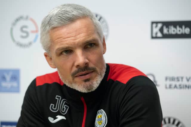 Jim Goodwin is relishing the chance to face Hearts