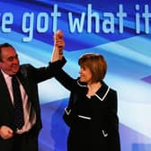 Alex Salmond and Nicola Sturgeon (Picture: Jeff J Mitchell/Getty Images)