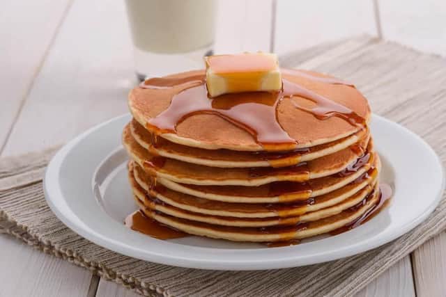 A lot of people are trying out savoury pancakes.