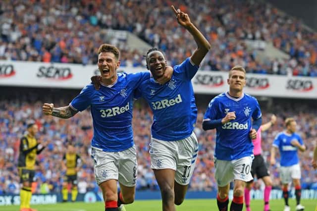 Joe Aribo is looking forward to be reunited with Ryan Jack in midfield for Rangers as the Scotland international prepares to return from a two-month injury lay-off. (Photo by Craig Williamson/SNS Group).