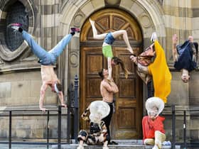 Ukrainian and Czech circus artists performed at the McEwan Hall during last year's Edinburgh Festival Fringe (Picture: Lisa Ferguson)